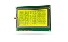 JXD240128F中文字庫液晶 黃