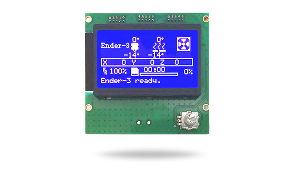 SJXD12864F-3 3D打印機 CR-10專用液晶顯示屏